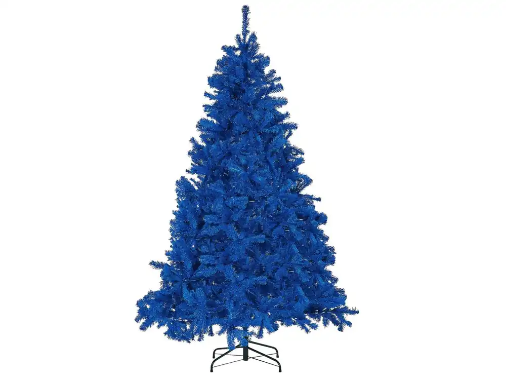Árbol de Navidad FARNHAM 210 cm Azul - Decoración