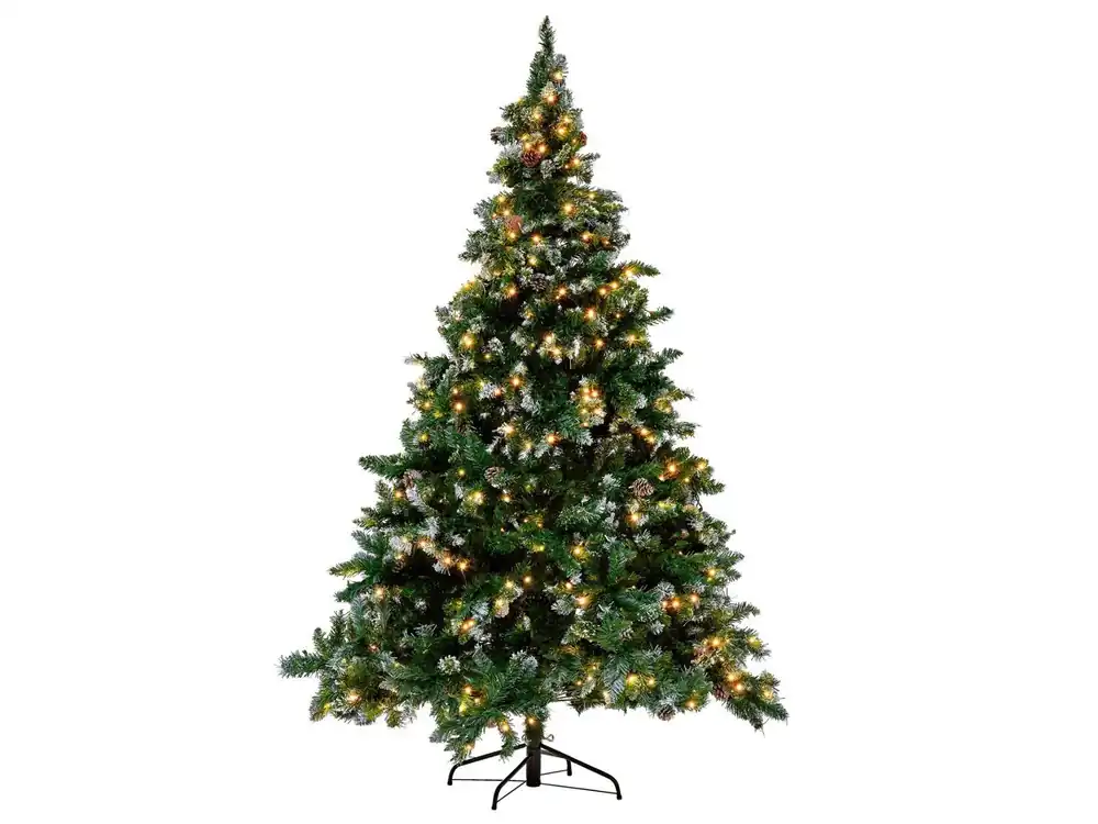 Árbol de Navidad LED PALOMAR 210 cm Verde - Decoración