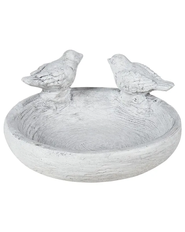 Bebedero para pájaros gris MAMOU - Jardín