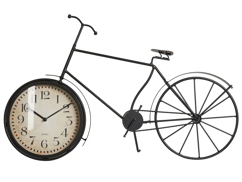 Reloj LILLO 59 cm Metal Negro - Decoración
