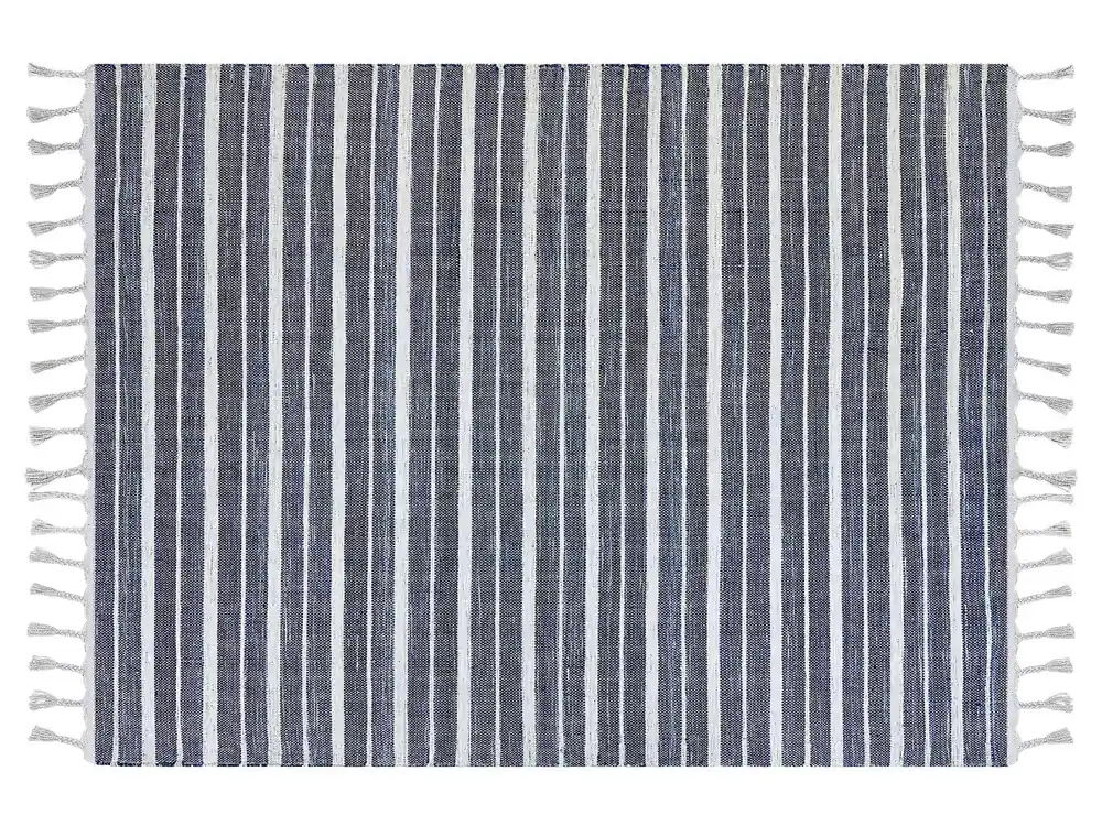 Alfombra BADEMLI Blanco crema 160 x 230 cm - Textil