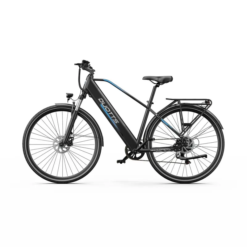 Bicicleta Eléctrica Duotts C29 Lite - Motor 250W Batería 36V13AH Neumáticos De 27.5" Freno De Disco - Azul Negro