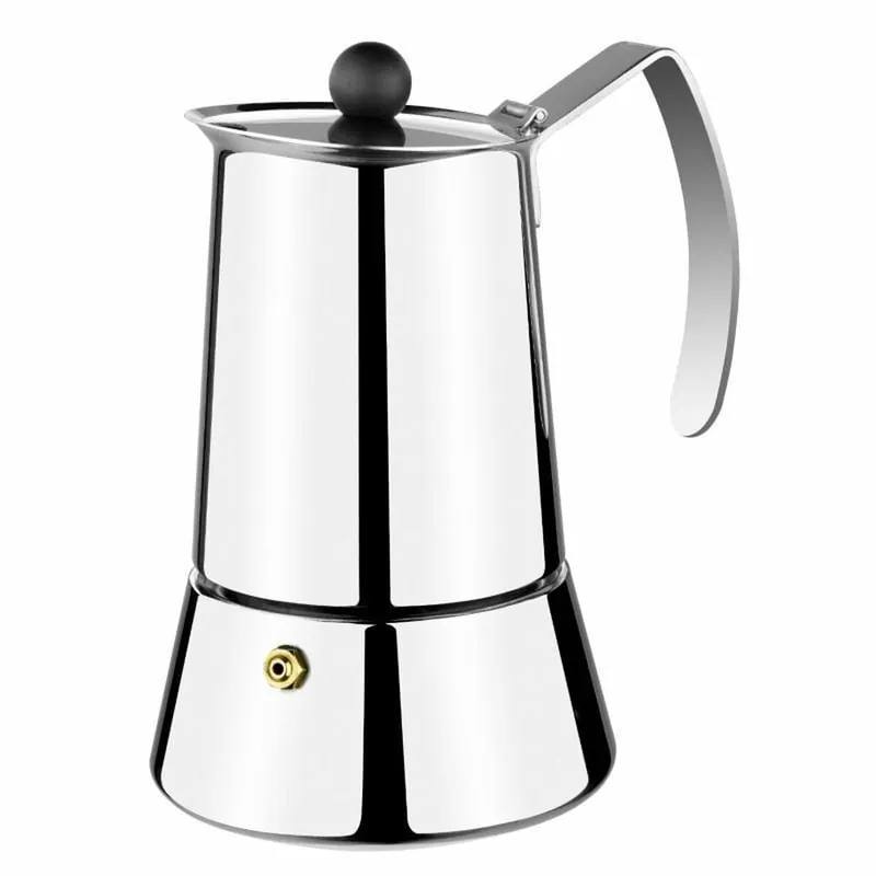 Cafetera Italiana Monix M630004 Acero Plata 4 Tazas - Cocina