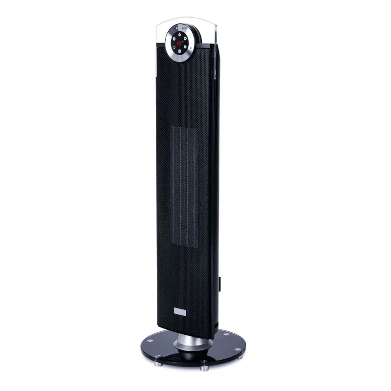 Calefactor Rhapsody Newlux Negro Cerámico, 2500W, Silencioso - Electrodomésticos