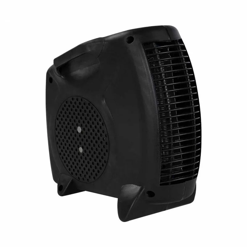 Calefactor Vertical/Horizontal Compacto Negro 2000W Raydan Home - Electrodomésticos