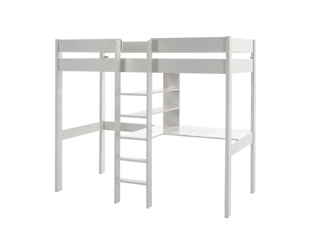 Cama Alta PINO LB005 105x208x174 Blanco - Bebé