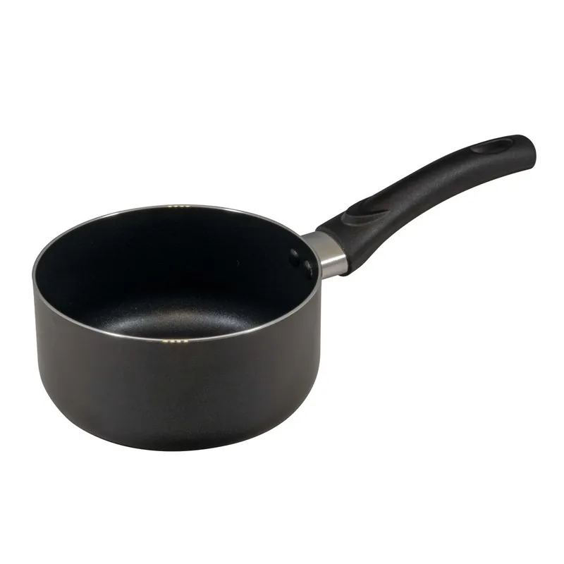 Cazo Ø16x8cm en aluminio prensado con margo ergonómico - PIXEL Chef Sauce