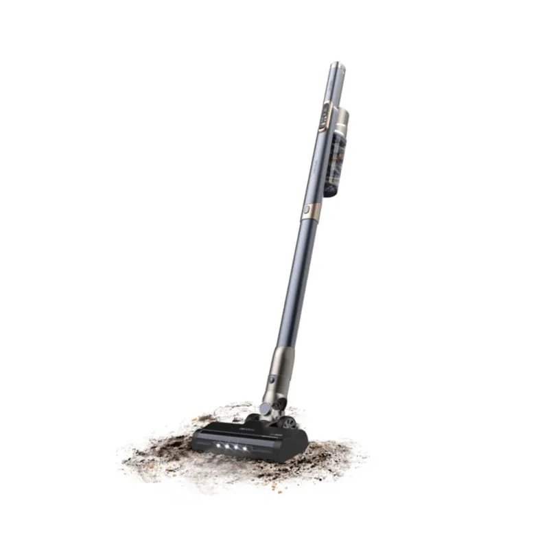 Aspirador escoba Cecotec Scoba 2100 Station 210W inalámbrica + base autovaciado gris - Electrodomésticos