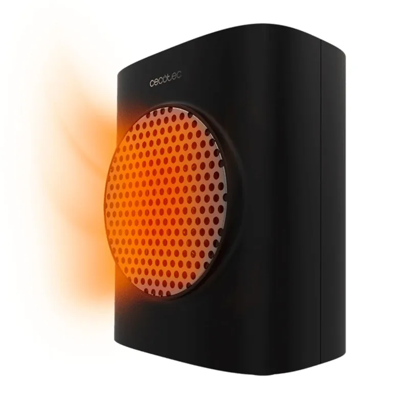 Calefactor cerámico Cecotec ReadyWarm 1570 Max Ceramic Smart Black 1500W con temporizador negro - Electrodomésticos