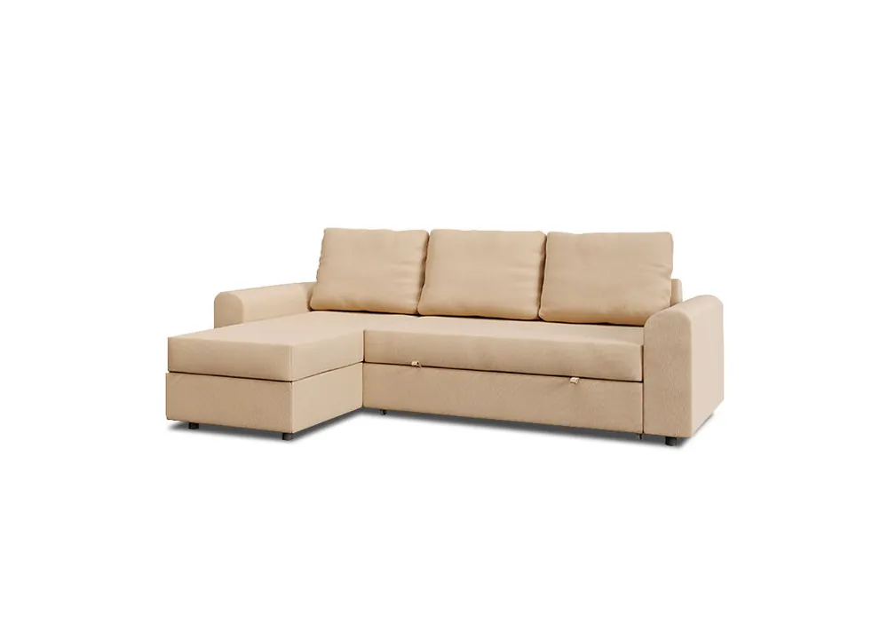 Chaise longue DINO reversible 3 plazas beige - Sofás sillones puffs
