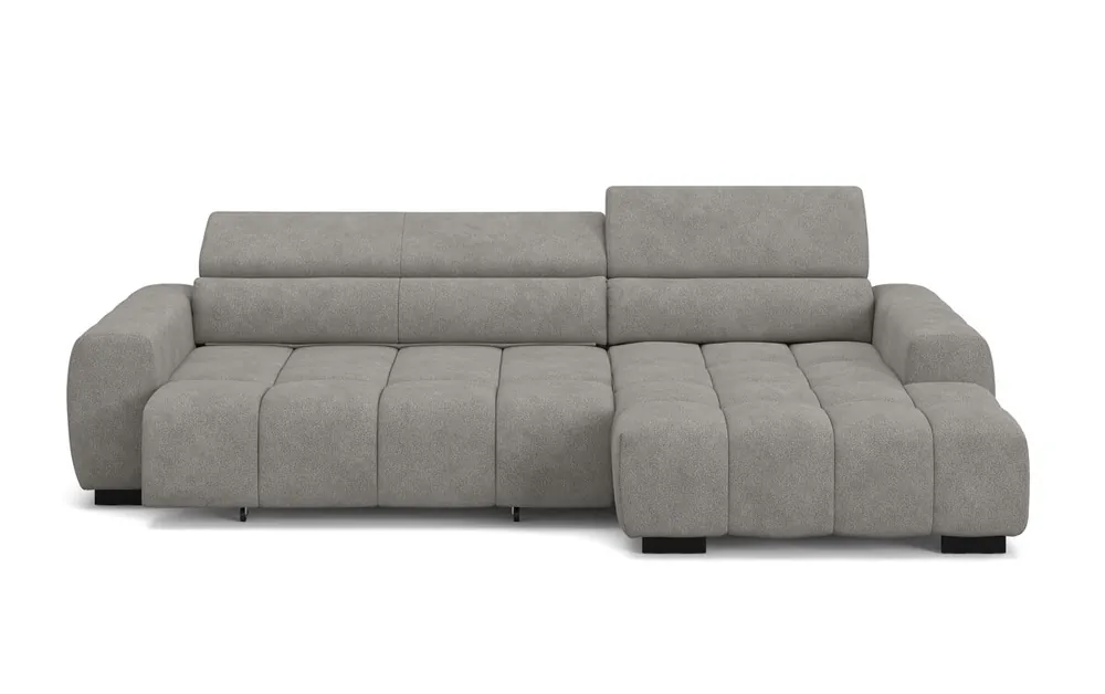 Chaise longue derecha relax eléctrica ALBERTA color beige - Sofás sillones puffs