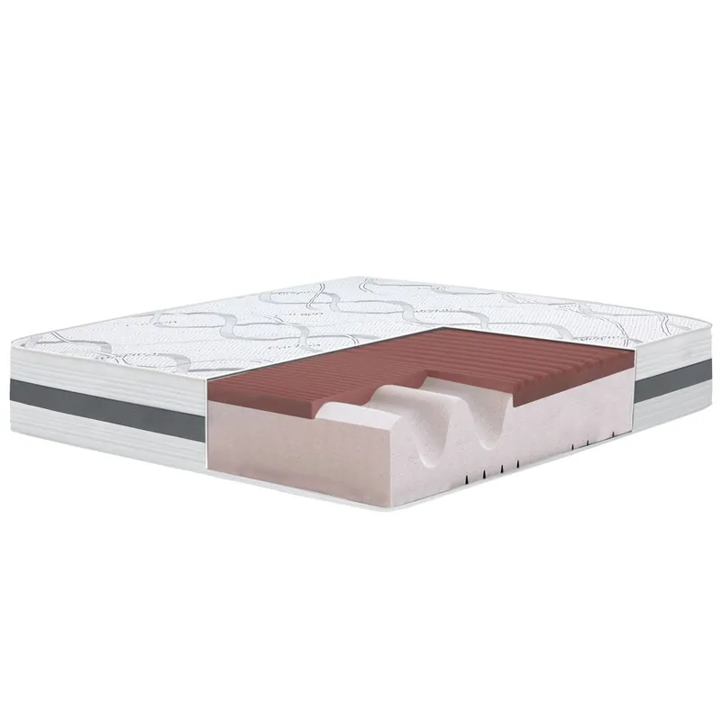 The White Stone Colchón Viscoelástico 80x190 cm Altura 27 cm | Tejido Hipoalergénico y Transpirable | Propiedades Ortopédicas Adaptables | Firmeza Media-Alta | Hecho en Italia