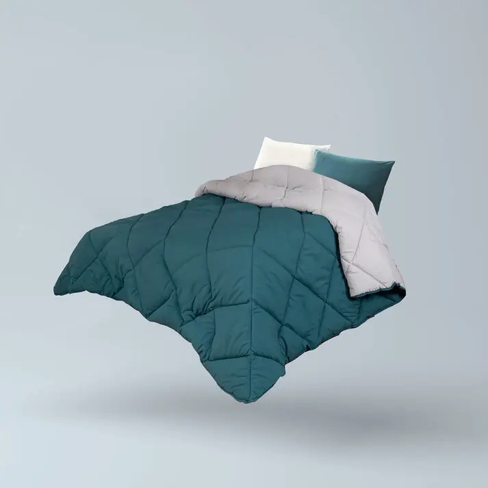 REBAJA Edredón Dreamura Iro Azul Petróleo - Textil