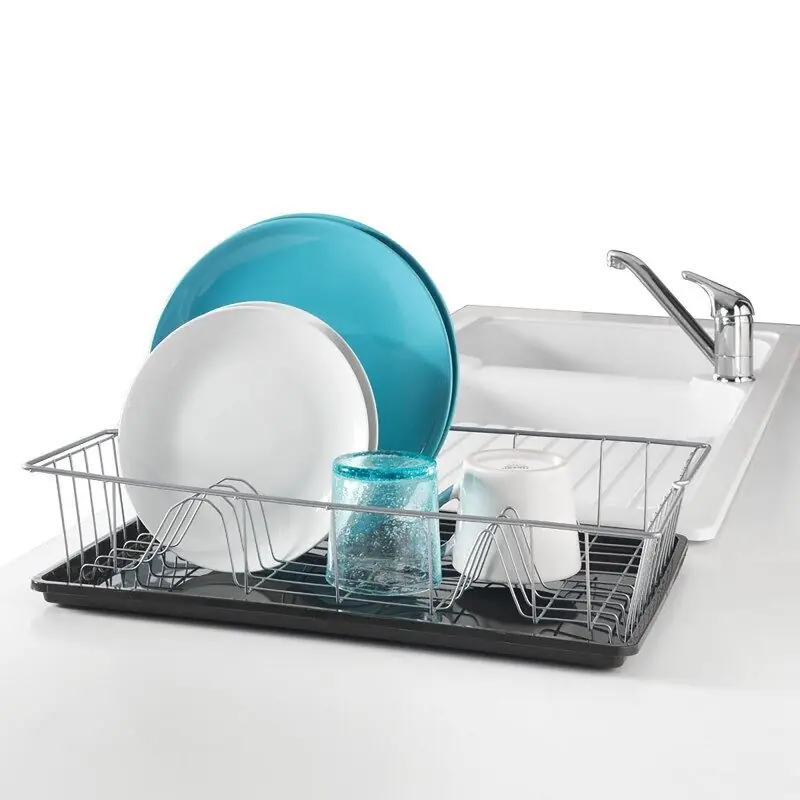 Escurreplatos con Bandeja COLONIA de Metaltex 50x31x12 cm - Cocina
