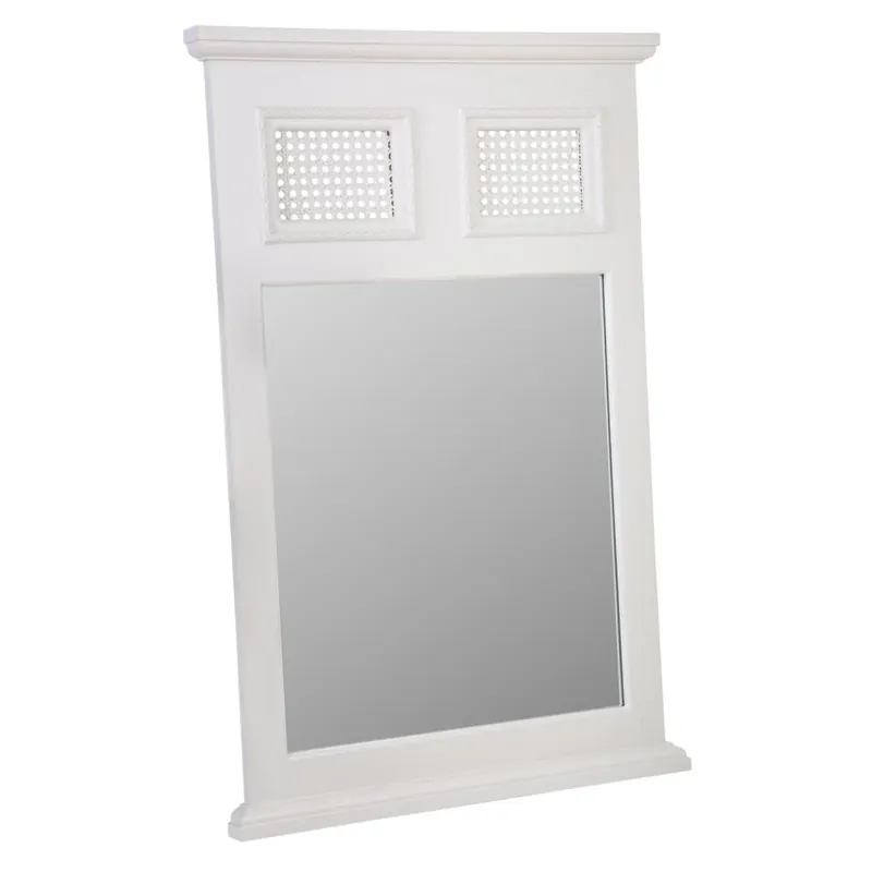 Espejo de madera gris 60x4x90 - Decoración