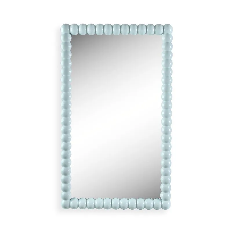 Espejo de pared Versa Azul 3,8 x 76 x 45,5 cm - Decoración
