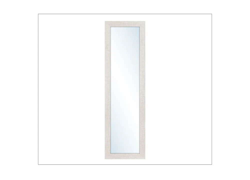 Espejo FIRST textura blanca 169X49,5cm marca MARCOMUEBLE - Decoración