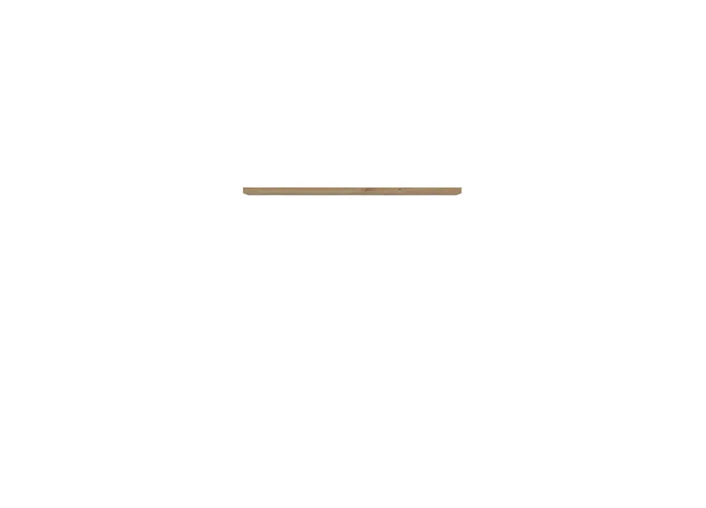 Estante de pared AREZZO roble artisán 140cm - Muebles