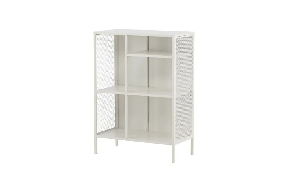 Estante MISHA WS80 5S 80x40x110 Blanco - Muebles