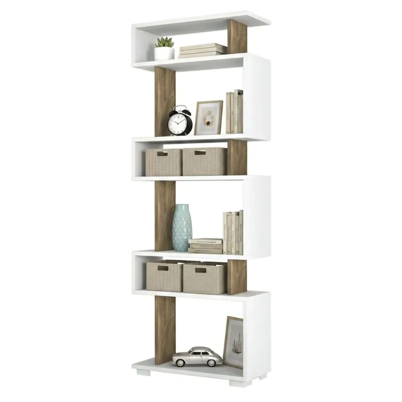 Estante de livros com efeito madeira - Muebles