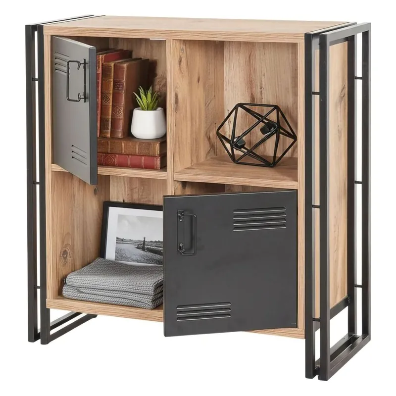 Estante de livros com efeito madeira - Muebles
