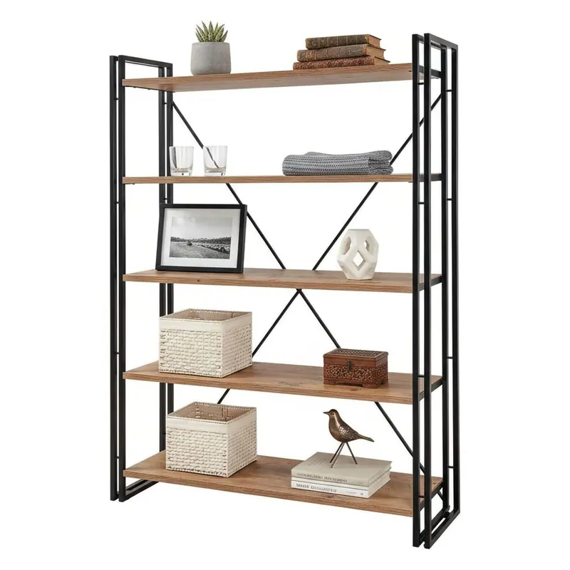 Estante de livros com efeito madeira - Muebles