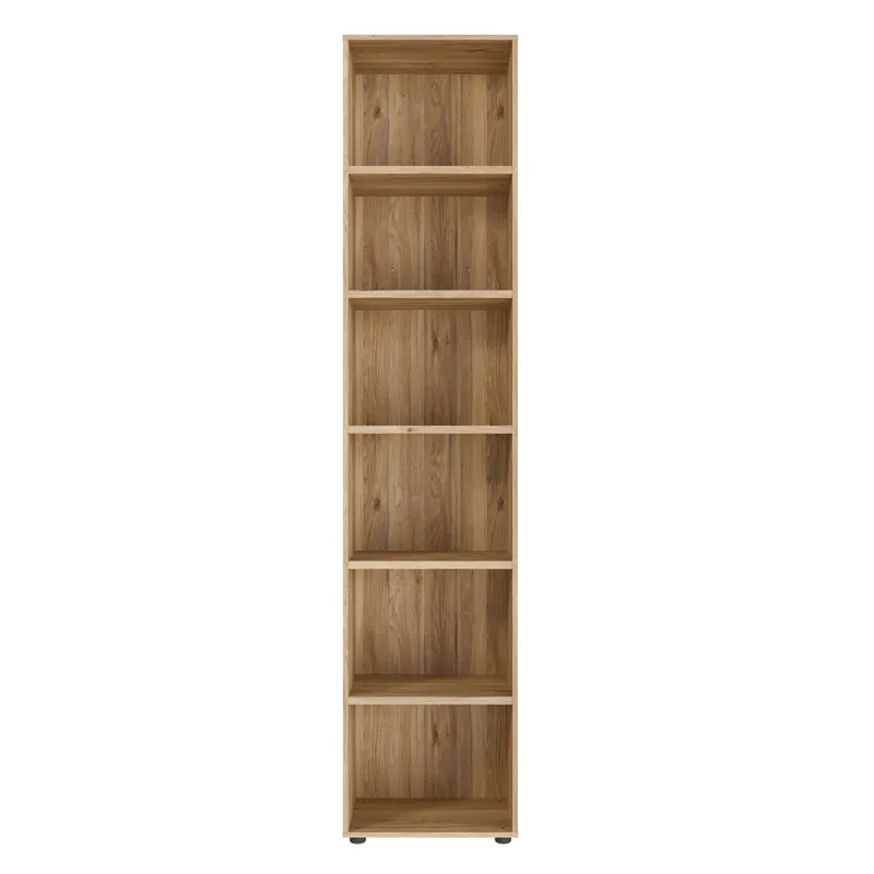Estantería 6 huecos 49,7x230,1cm para librería HARMONIA - Muebles