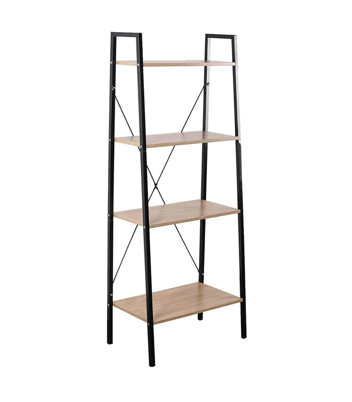 Estantería de almacenaje 4 niveles estilo industrial - Muebles