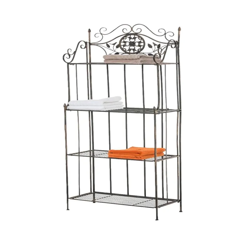 Estanteria para plantas Flora Metal Bronce 32X66X175 cm - Muebles