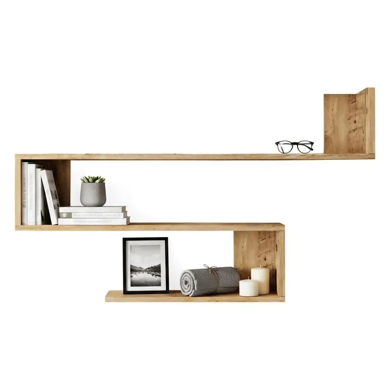 Estantes com efeito madeira - Muebles