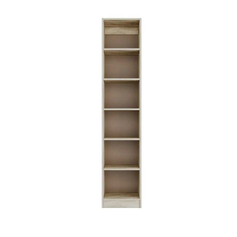 Estantería EMA 41x198cm color blanco - Muebles