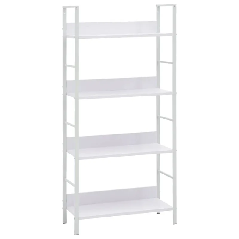 Estantería Mundo 4 niveles blanco 124,5x60x27,6 cm - Muebles