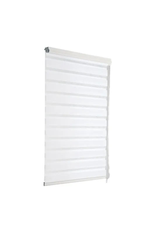 Estor enrollable NOCHE & DÍA 90x250cm blanco - Textil