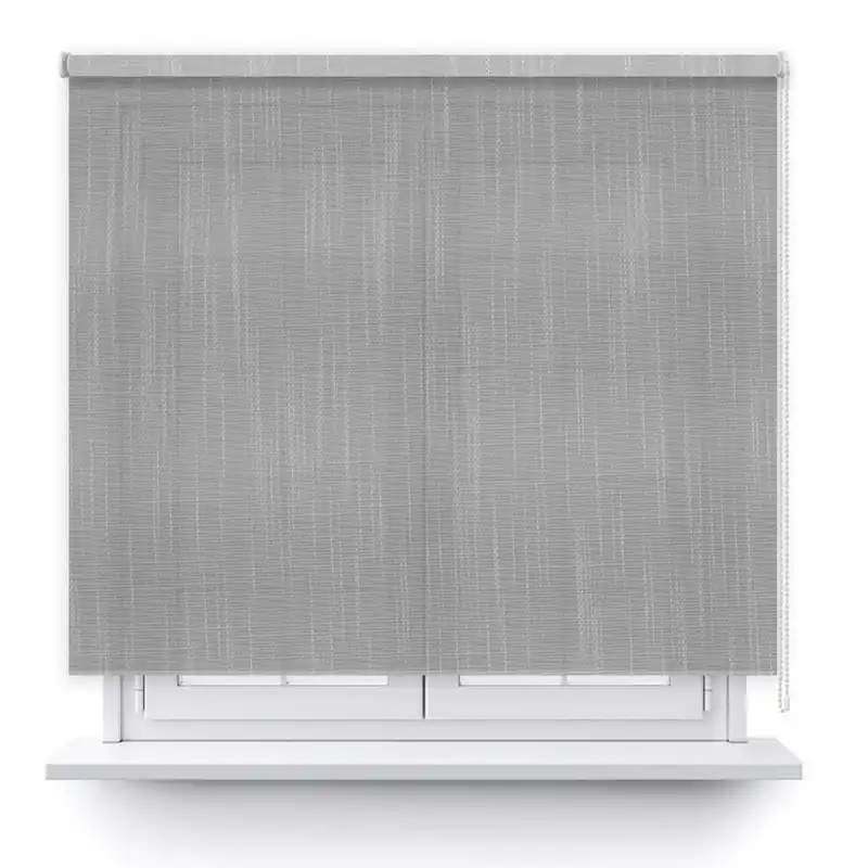 Estor Enrollable Miami Sh En Color Gris - Textil