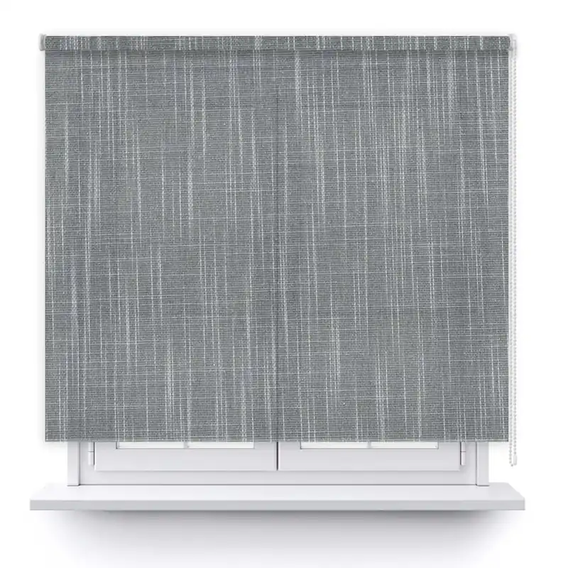 Estor Enrollable Miami Sh En Color Plomo - Textil