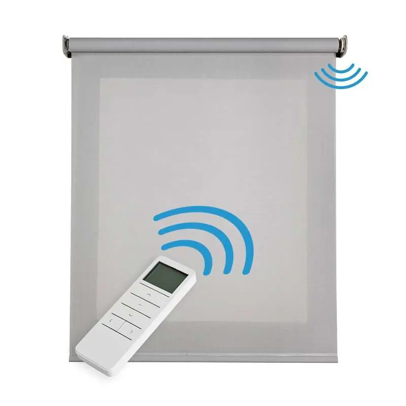Estores Enrollables Motorizados Screen con Motor y Mando - Textil