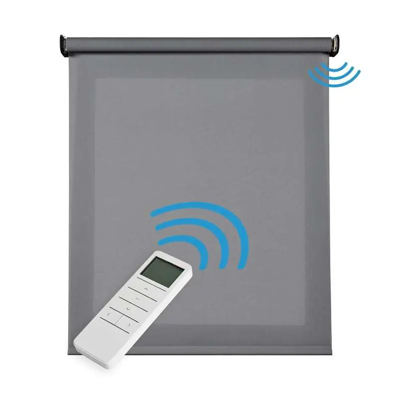 Estores Enrollables Motorizados Screen con Motor y Mando - Textil
