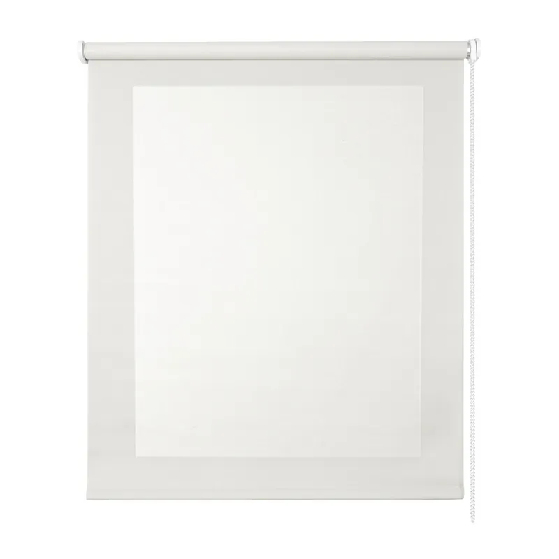 Estores Screen Oscurecimiento y aislamiento térmico Estor estor enrollable con tejido técnico Blanco 80 x 250 cm - Textil