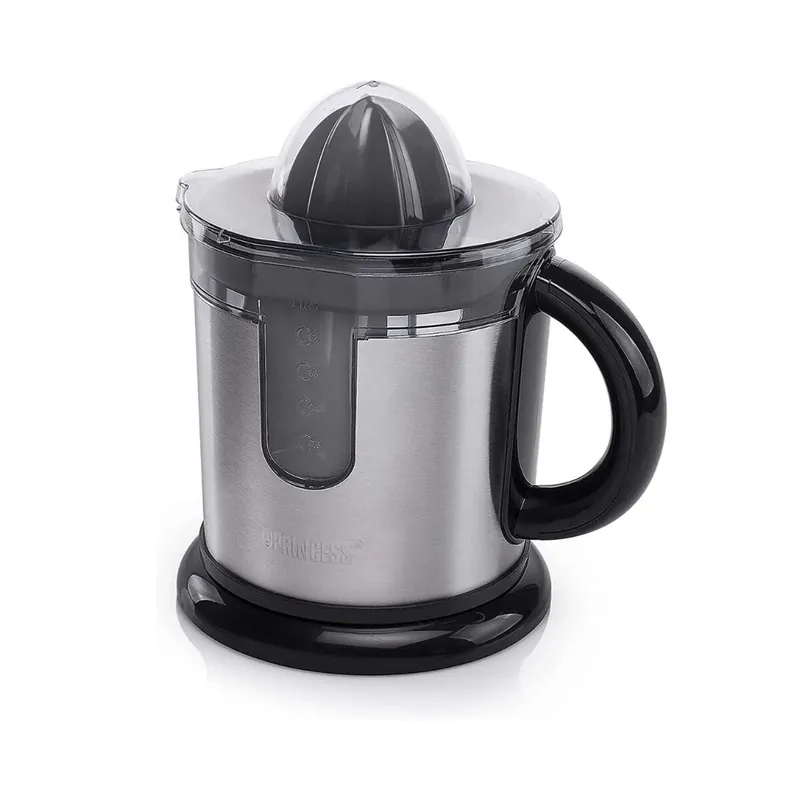 Exprimidor eléctrico Princess 201975 40W 1,2L 2 conos acero inoxidable - Cocina