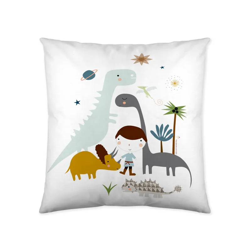 FUNDA DE COJIN VACIO DINOS 40x40 CM - Bebé
