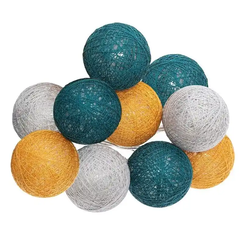 Guirnalda led PVC amarillo 165x6cm - Bebé