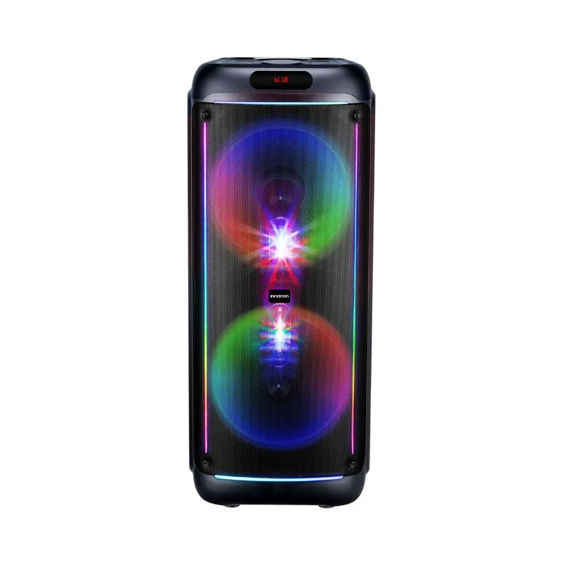 Altavoz portátil Infiniton Party EQ90 900W con luz LED bluetooth negro 101 cm - Electrónica