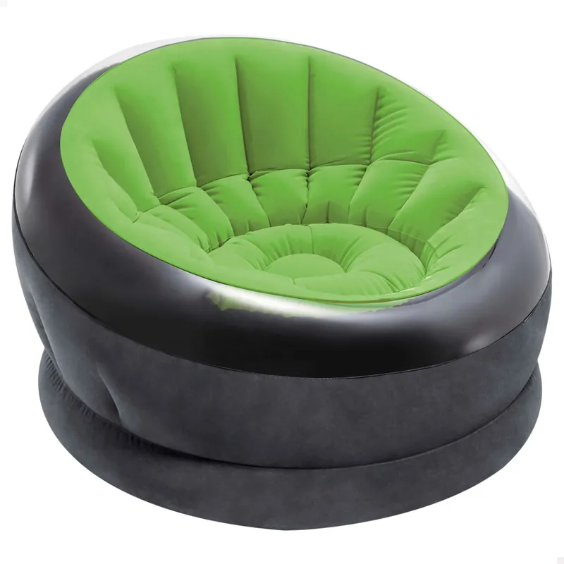 INTEX Sillón hinchable Empire verde lima - Sofás sillones puffs