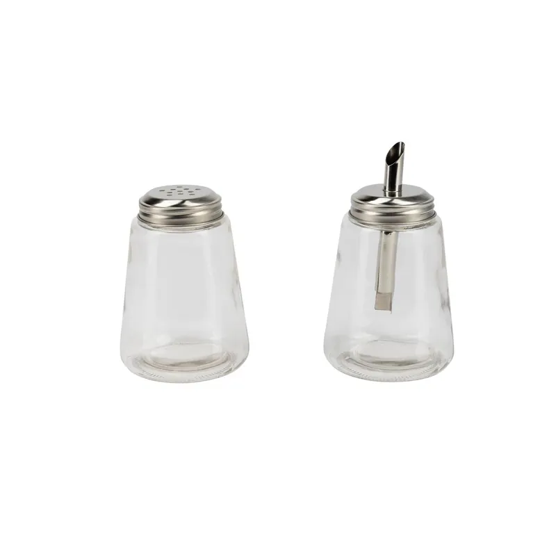 Juego de 2 Azucareros LOVERS de cristal de 350ml Bergner - Cocina