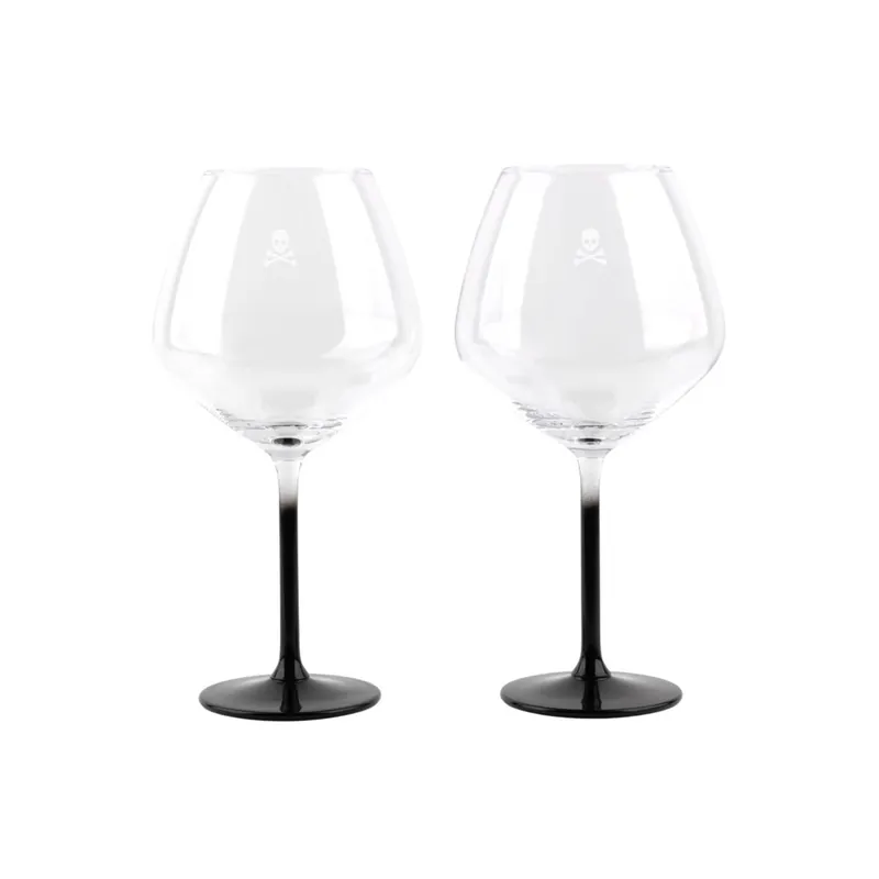 Juego de 2 copas Gin calavera de 720ml en cristal Scalpers Home - Cocina