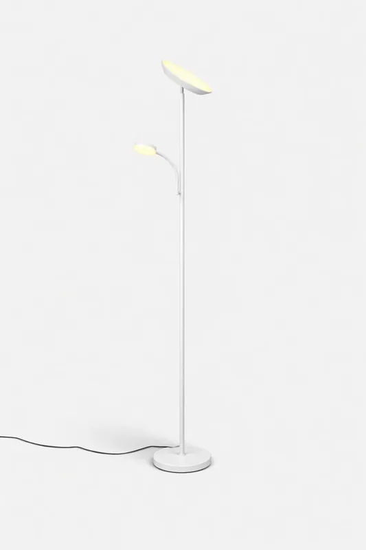 Lámpara de pie SPECTRE led 17W 6500K 178x25x25cm blanco - Decoración