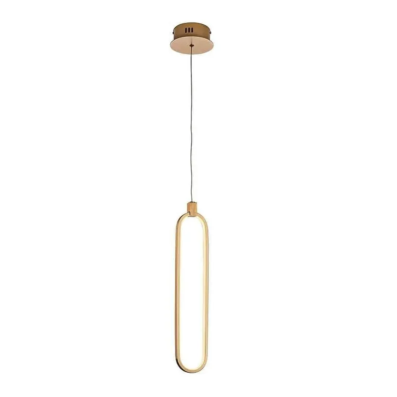 lampara de techo aluminio color dorado serie 0cm - Decoración
