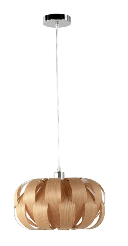 Lámpara de techo de madera y metal - Decoración