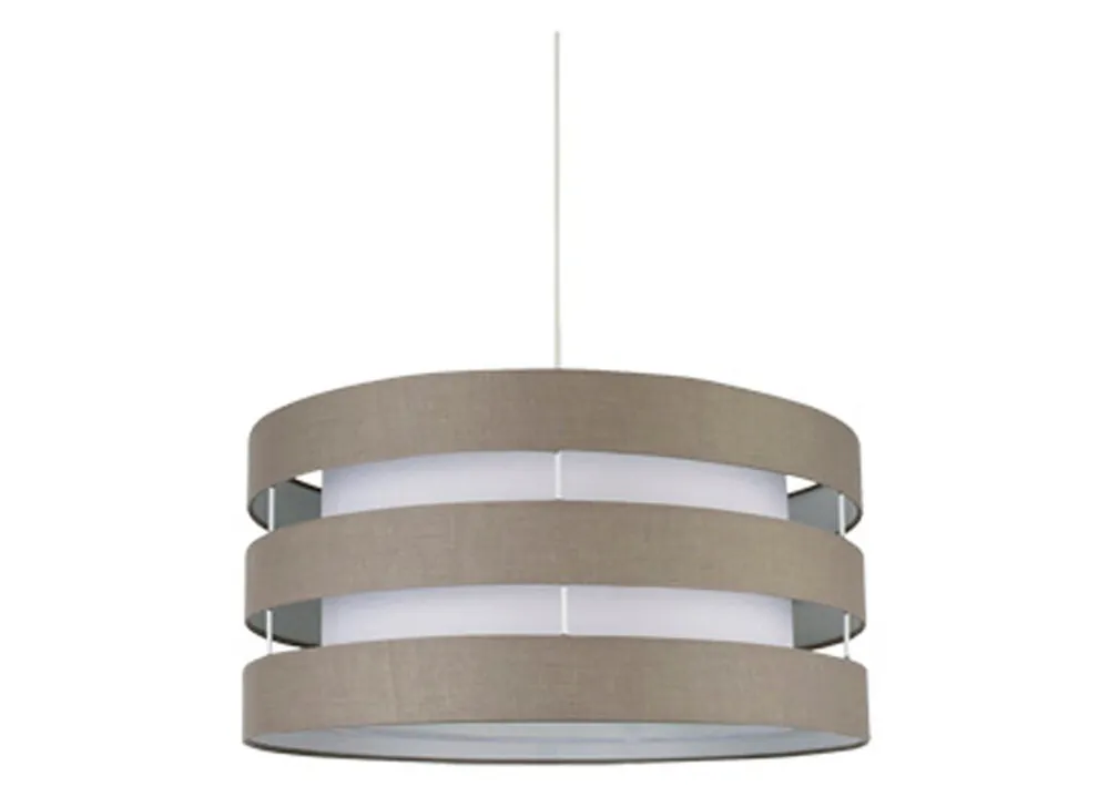 Lámpara de techo FERRET II 50cm taupe marca CONFORAMA - Decoración
