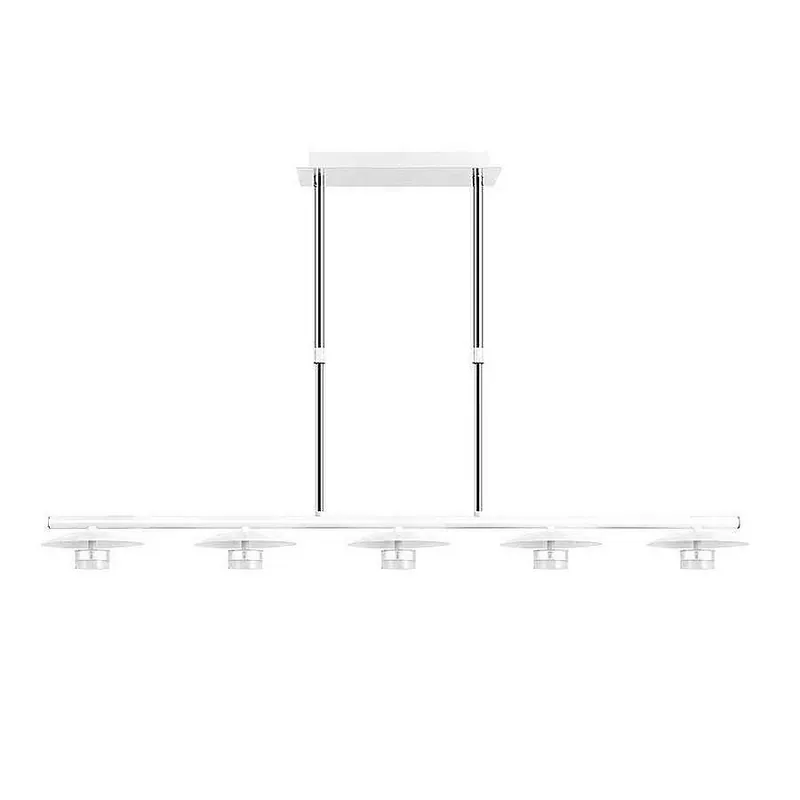 lampara de techo metal color blanco serie ciudad del cabo 104cm - Decoración